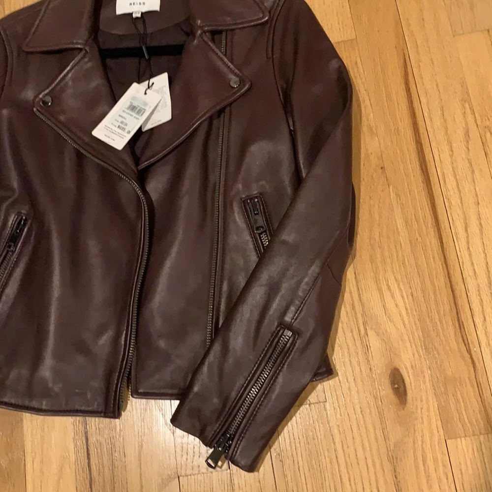 New REISS leather jacket - Picture 3 of 14